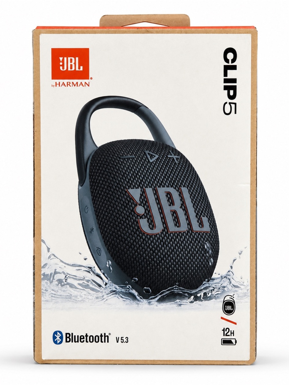 JBL Clip 5 Portable Bluetooth Speaker - Blue